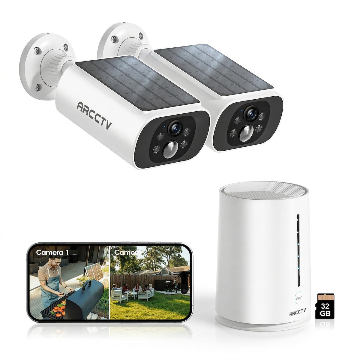 Arcctv Solar Security Camera Kit image 8