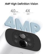Arcctv Solar Security Camera Kit side profile | Smaronics