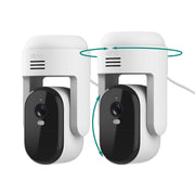 Arlo Essential Outdoor Pan Tilt Camera front angle | Smaronics
