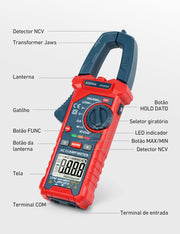 AstroAI Digital Clamp Meter Multimeter 2000 Counts image 8