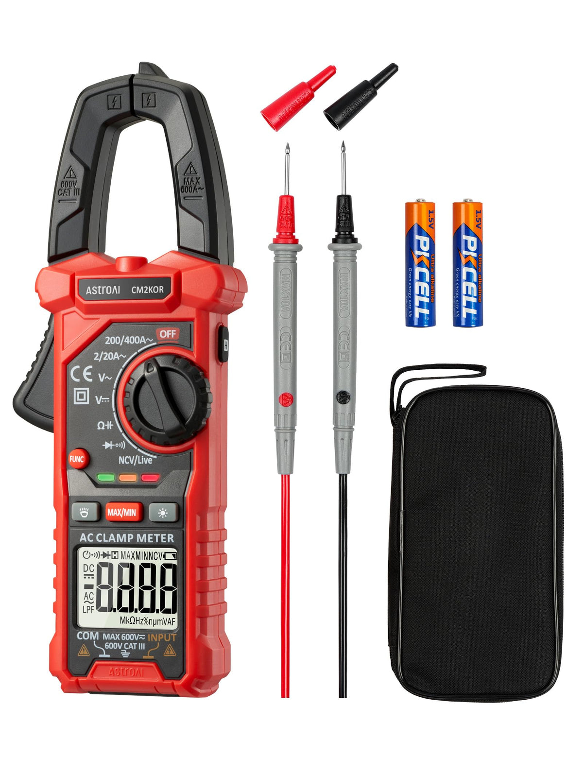 AstroAI Digital Clamp Meter Multimeter 2000 Counts image 9