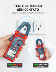 astroai digital clamp meter multimeter 2000 counts side profile produc
