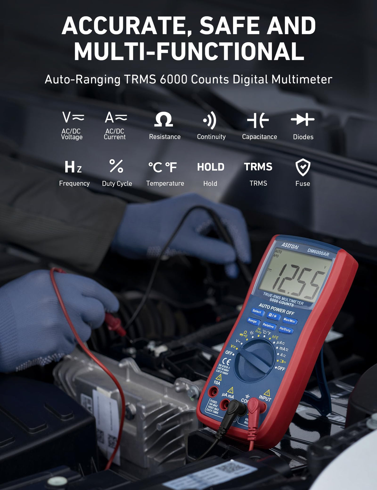 AstroAI Digital Multimeter image 2