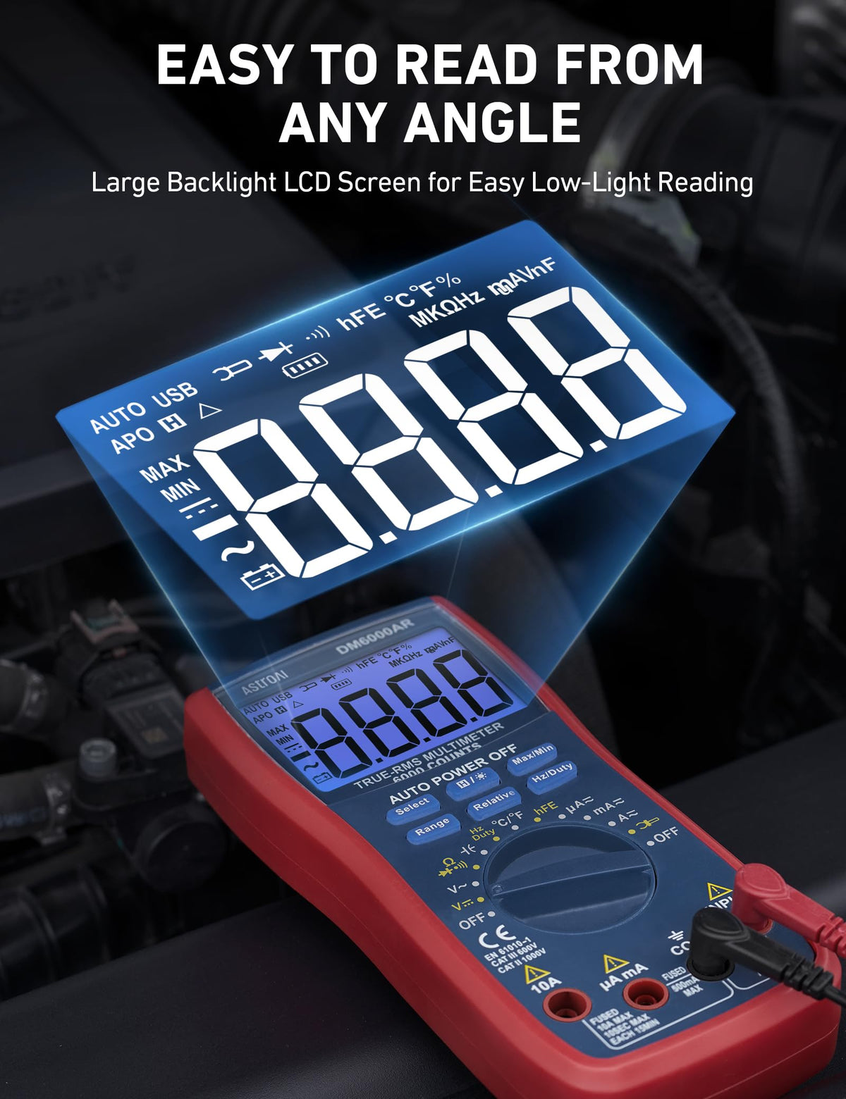 AstroAI Digital Multimeter image 3