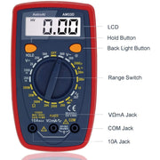 AstroAI Digital Multimeter Tester 2000 Counts image 8