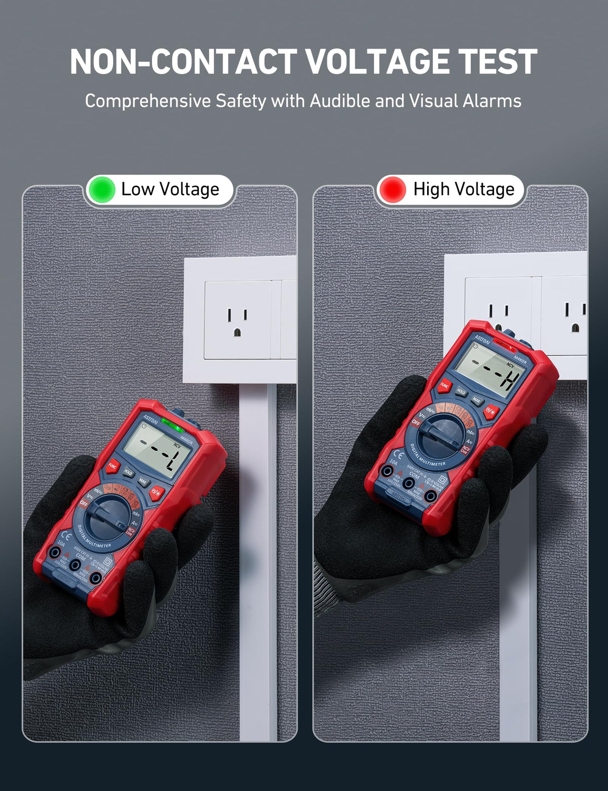 AstroAI Digital Multimeter, TRMS 4000 Counts image 4