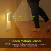 AUVON Backlit Night Light 4 Packs feature close up view | Smaronics