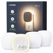 AUVON Backlit Night Light 4 Packs front angle | Smaronics