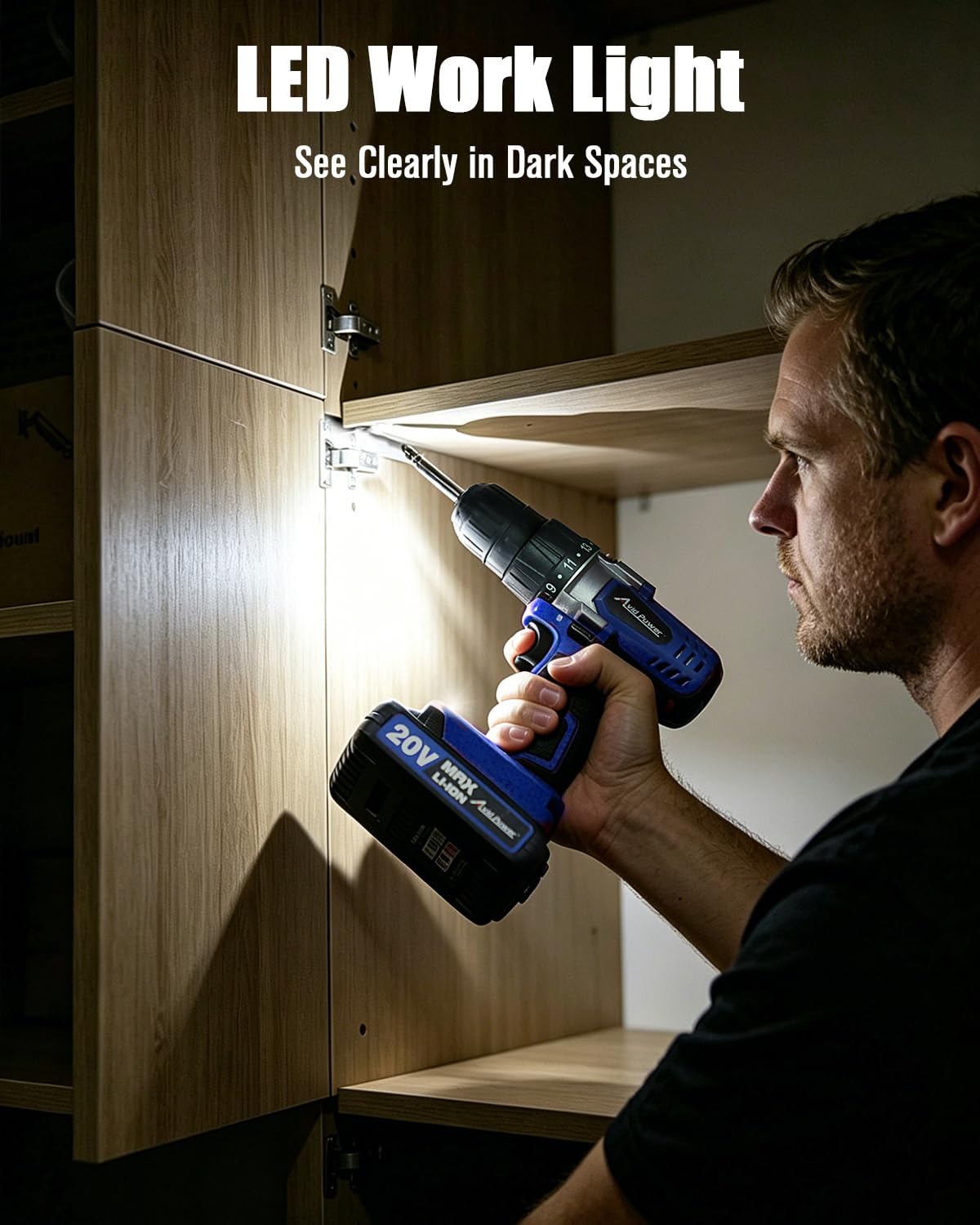 AVID POWER 20V Cordless Electric Drill Set real usage | Smaronics