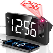 bedside digital alarm clock product detail close up | Smaronics