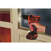 black decker 12v max drill home tool kit clip and build detail | Smaro