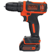 Black+Decker 12V MAX Drill & Home Tool Kit side profile | Smaronics