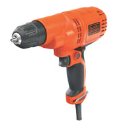 Black+Decker Corded Drill, 5.5-Amp front angle | Smaronics