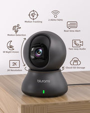 Blurams 2K Indoor Camera with PTZ & Night Vision image 2