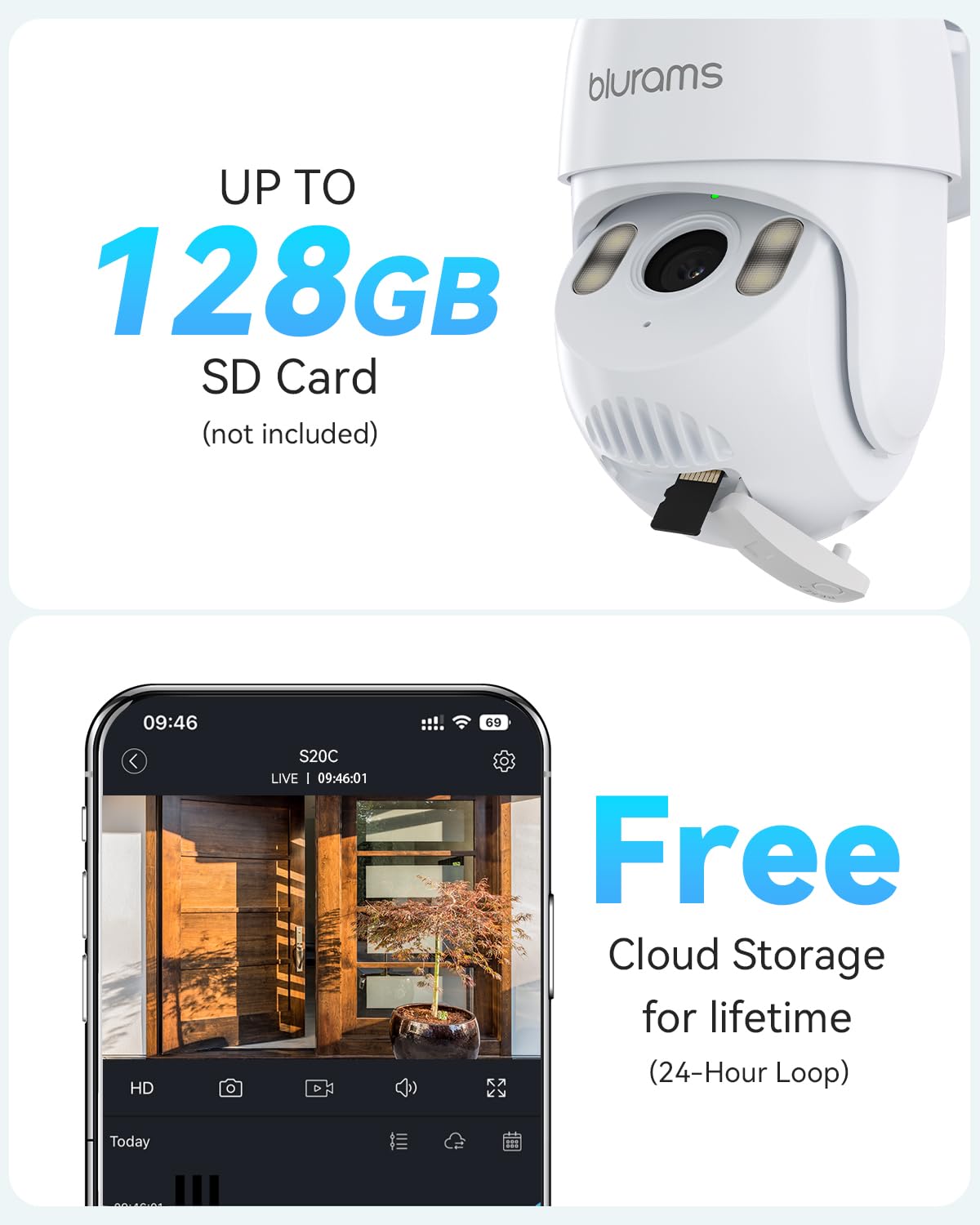 blurams 2Pack Security Cameras Outdoor Wired image 7