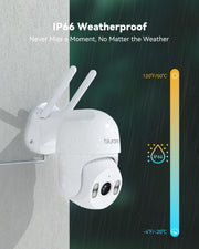 blurams 2pack security cameras outdoor wired package contents view | S