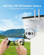 blurams 2Pack Security Cameras Outdoor Wired rear design | Smaronics