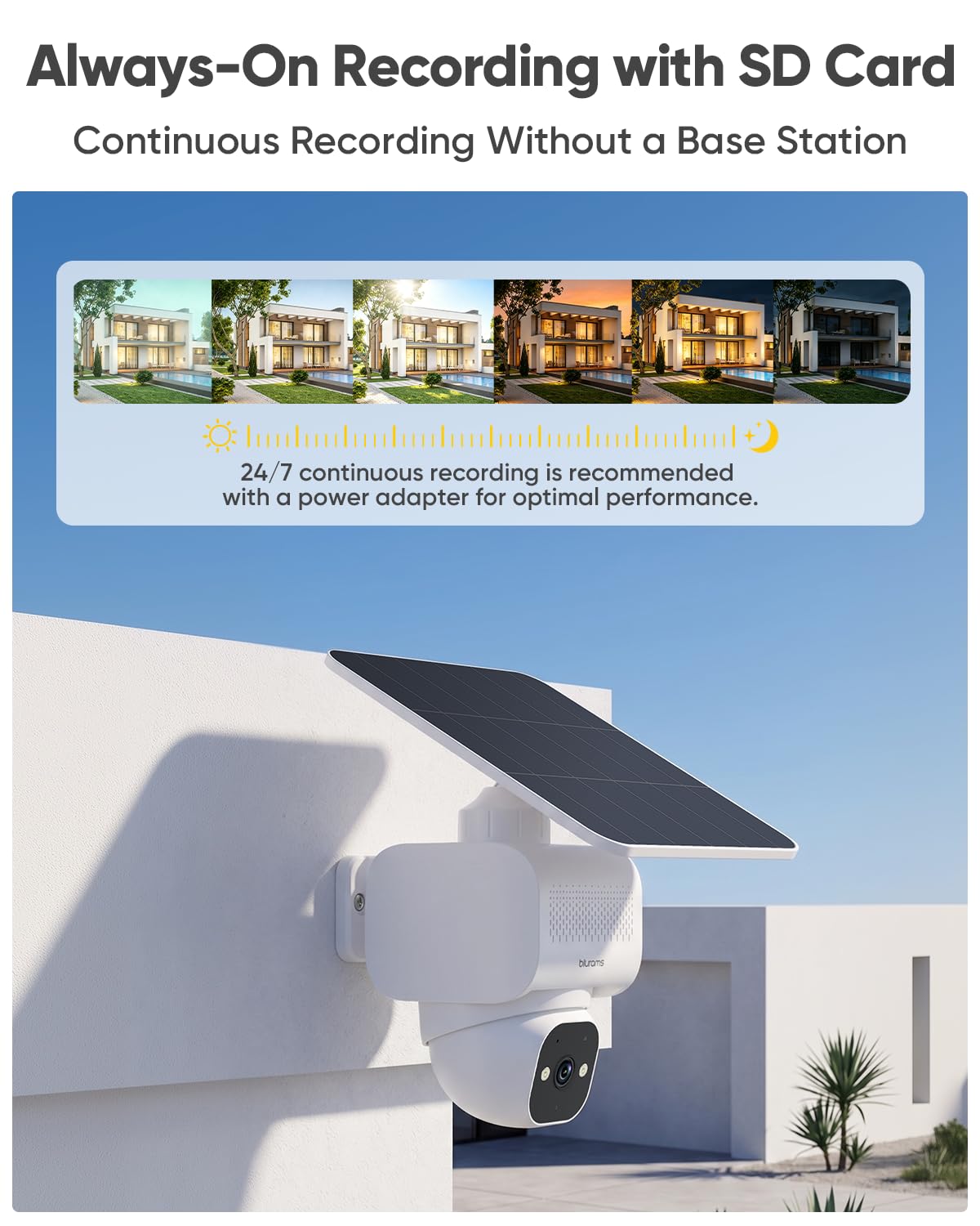 blurams 4k ultra security camera package contents view | Smaronics