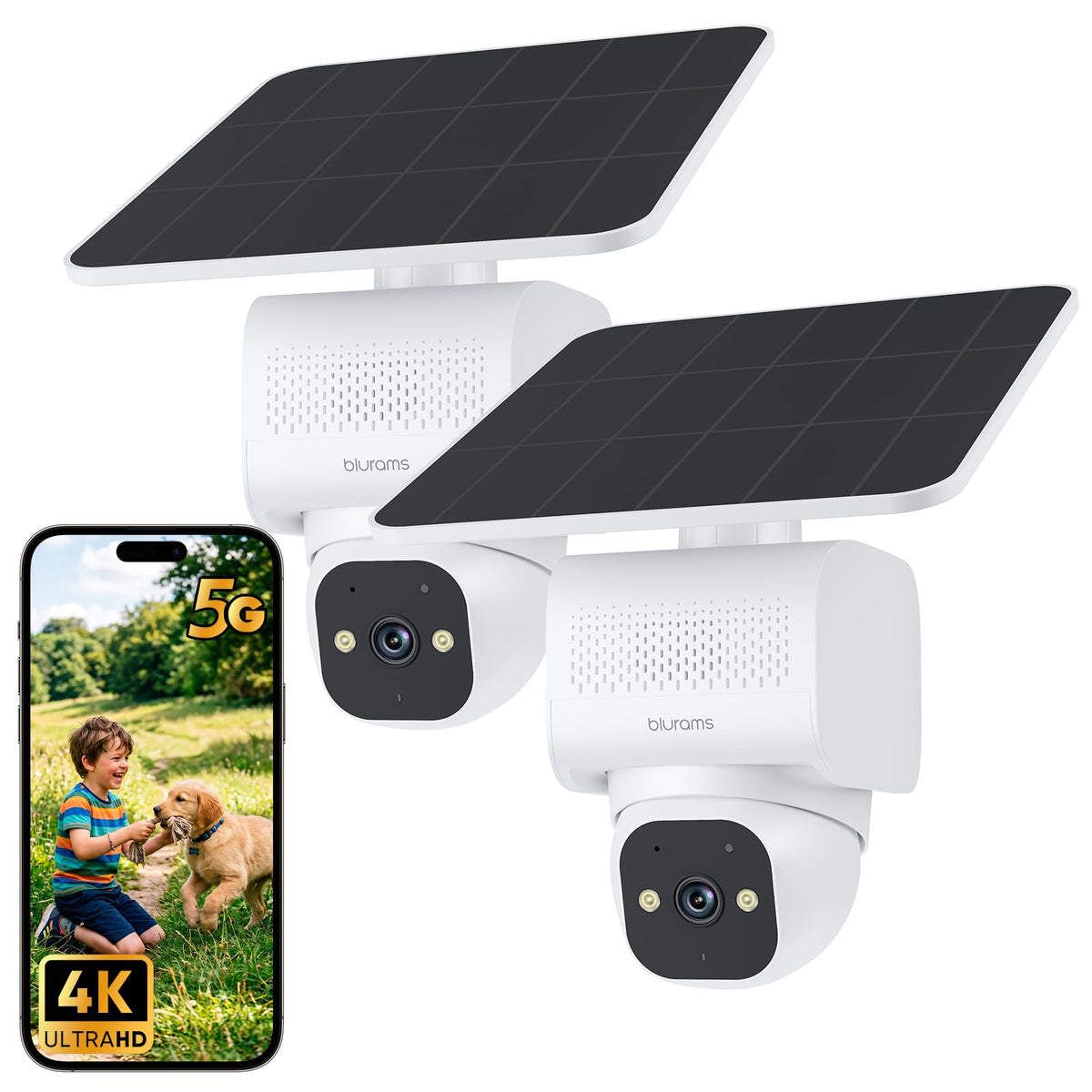 blurams 4K Ultra Security Camera with Solar Power image 10