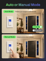 bn link 7 day programmable timer switch for lights fans feature close