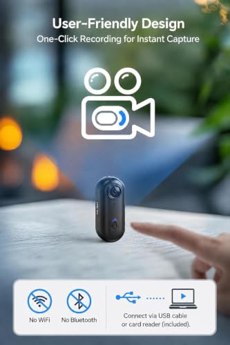 Boblov 4K Mini Body Camera clip and build detail | Smaronics