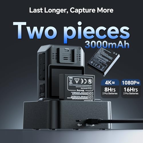 boblov body camera 4k b4k6 side profile product view | Smaronics