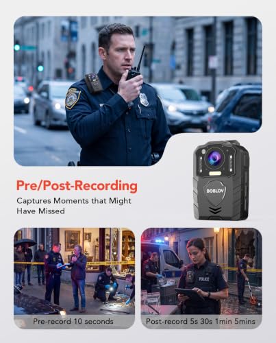 BOBLOV KJ25 1080P Body Camera package contents view | Smaronics