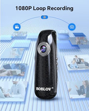 BOBLOV Mini Body Camera with Video package contents view | Smaronics