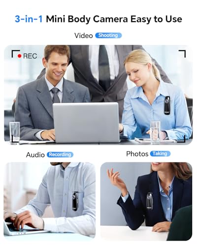 BOBLOV Mini Body Camera with Video side profile | Smaronics
