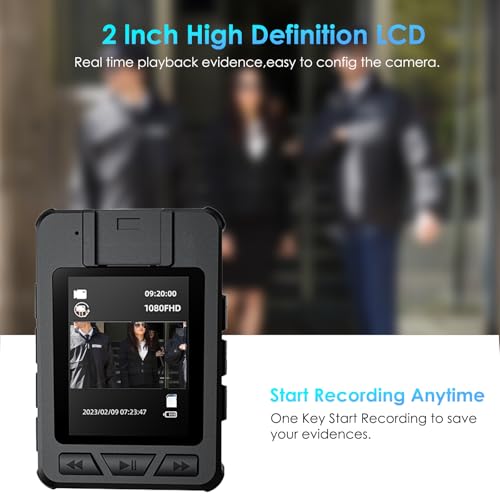 Body Camera with Audio and Video Recording image 6