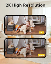 boykeep 2k cameras for home security 2 pack indoor camera side profile