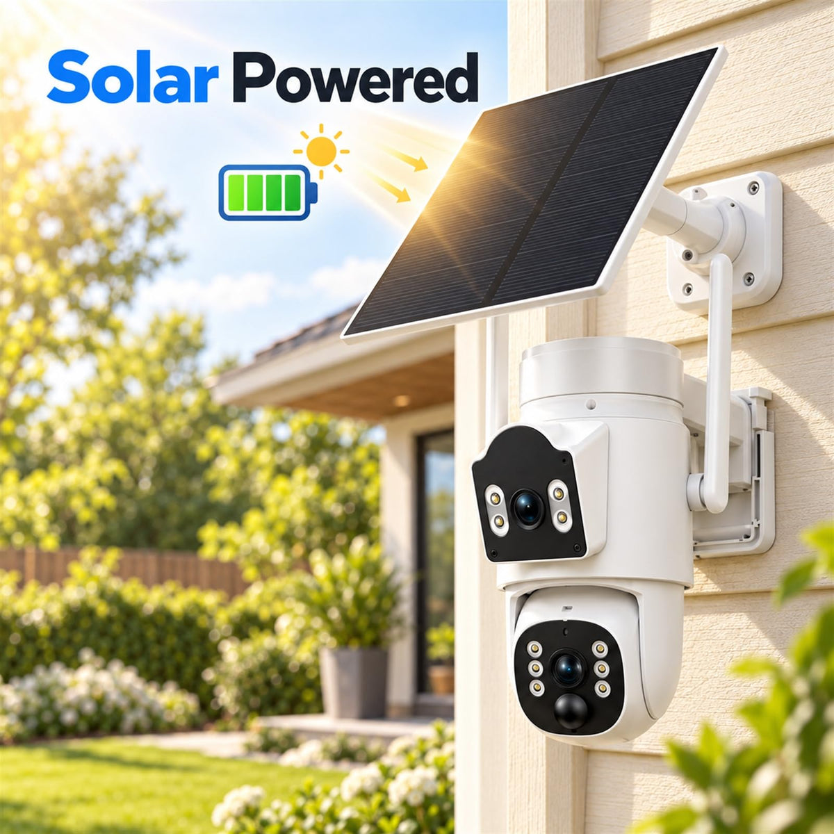 Camcamp Solar Security Cameras clip and build detail | Smaronics