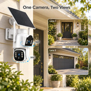 Camcamp Solar Security Cameras feature close up view | Smaronics