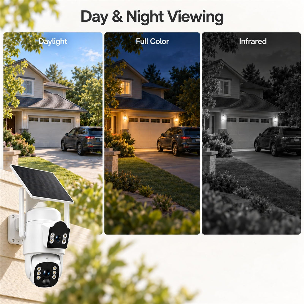 Camcamp Solar Security Cameras real usage | Smaronics