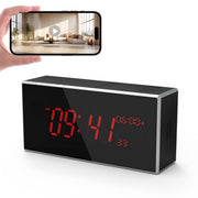 Camera Clock 1080P HD with Night Vision front angle | Smaronics