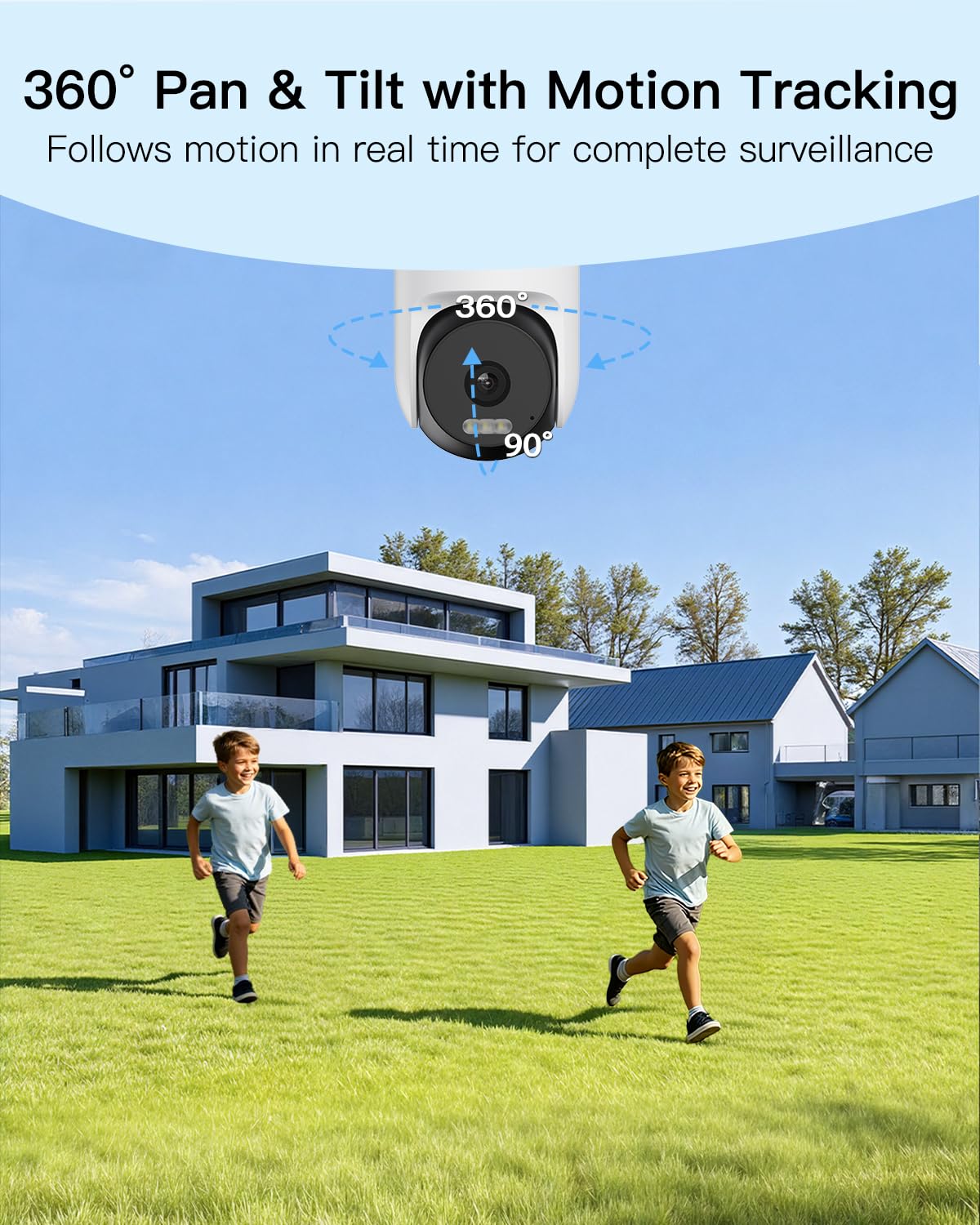 Canny Cam Outdoor Security Camera side profile | Smaronics