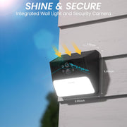 cinnado outdoor camera side profile product view | Smaronics