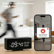 clock camera feature close up view | Smaronics