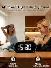 clock camera indoor security camera feature close up view | Smaronics