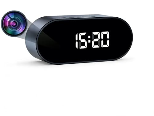 Clock Camera - Indoor Security Camera front angle | Smaronics
