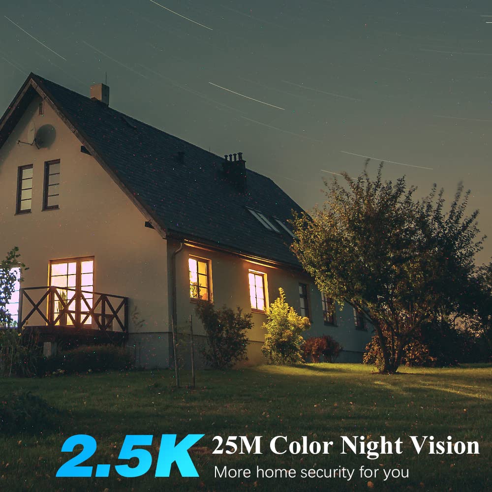 Ctronics 2.5K 4MP Security Camera clip and build detail | Smaronics