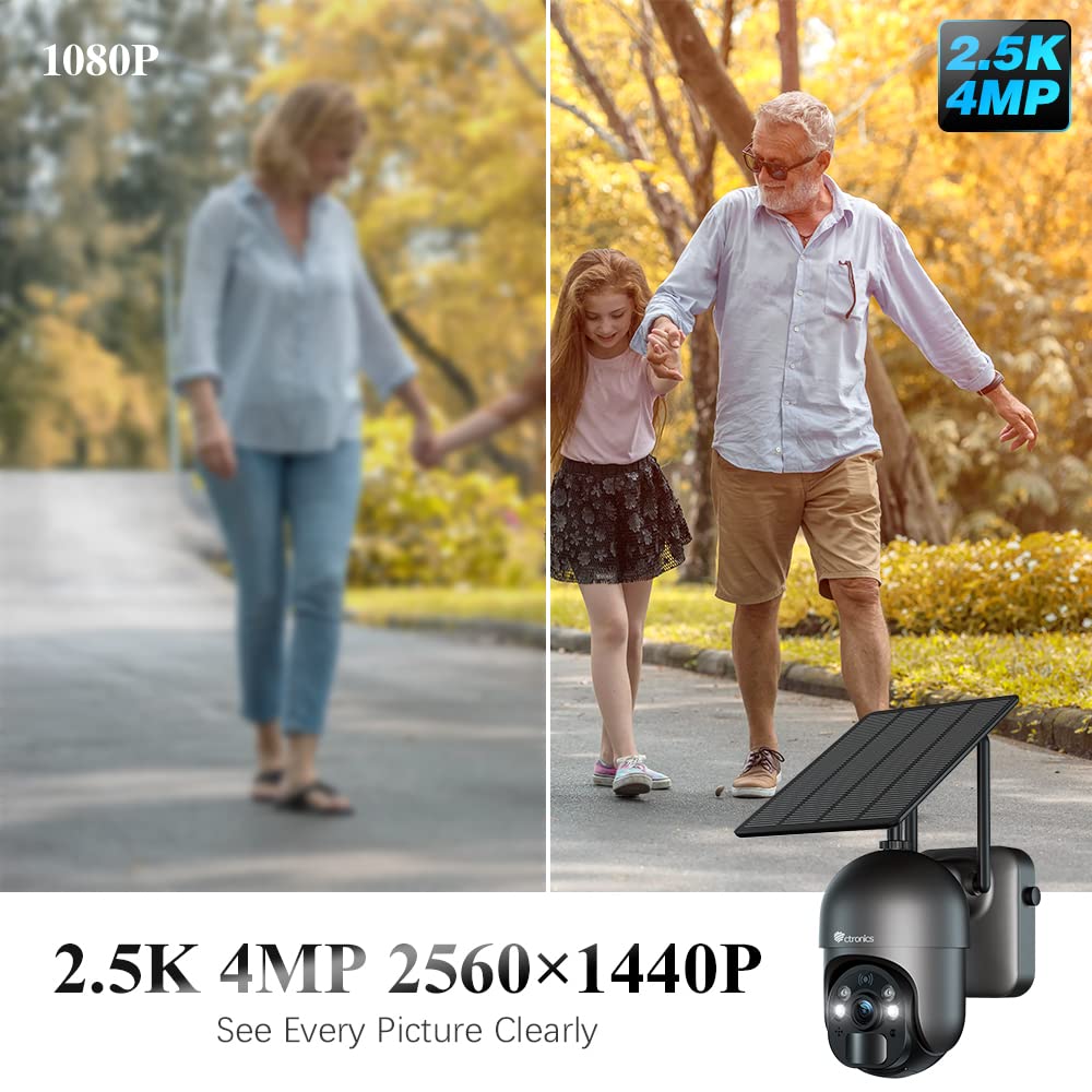 Ctronics 2.5K 4MP Security Camera rear design | Smaronics