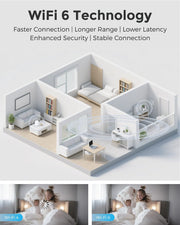 devo indoor security camera side profile product view | Smaronics