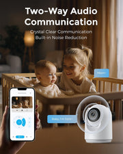 Devo Indoor Security Camera with 2K 360° Pan-Tilt Coverage image 8