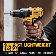 DeWalt 20V MAX Cordless Drill Driver Set with Battery, Charger image 5