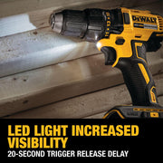 DeWalt 20V MAX Cordless Drill Driver Set with Battery, Charger image 7