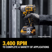 DEWALT 20V MAX XR Impact Driver package contents view | Smaronics