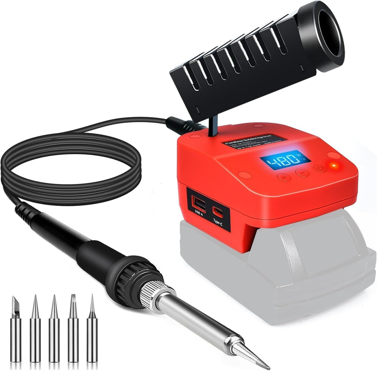 Dewalt Compatible Cordless Soldering Iron Station image 8