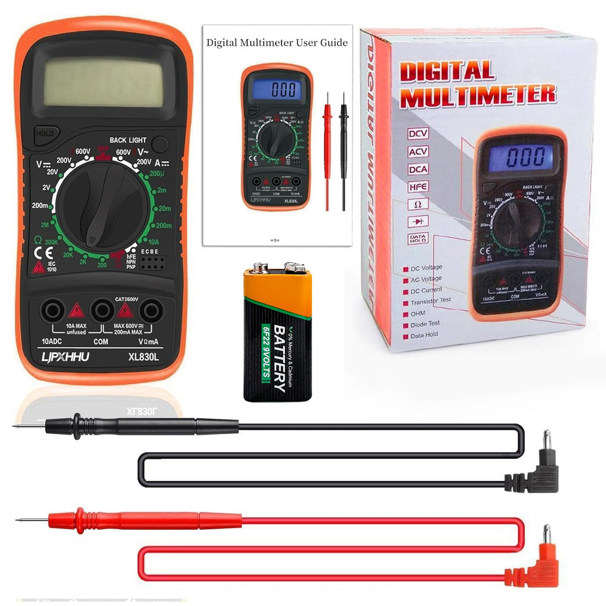 Digital Multimeter with Backlight real usage | Smaronics