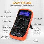 digital multimeter voltmeter clip and build detail | Smaronics